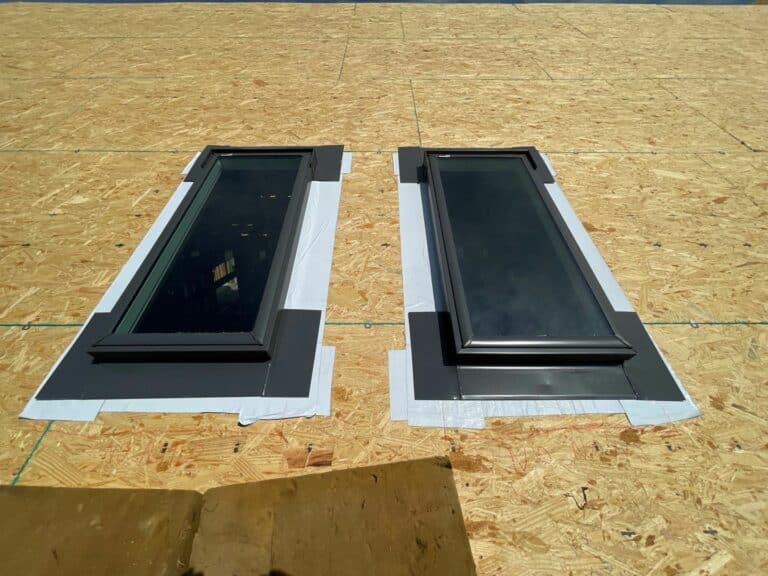 VELUX Fixed Deck Mounted skylights new installation new construction