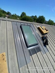 VELUX Sun Tunnel 10-inch TMR top of stairs