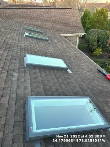 VELUX skylight replacement
