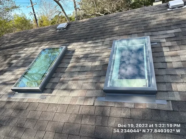 Skylight replacement Wilmington: Bubble unit for fixed curb Mounted VELUX skylight